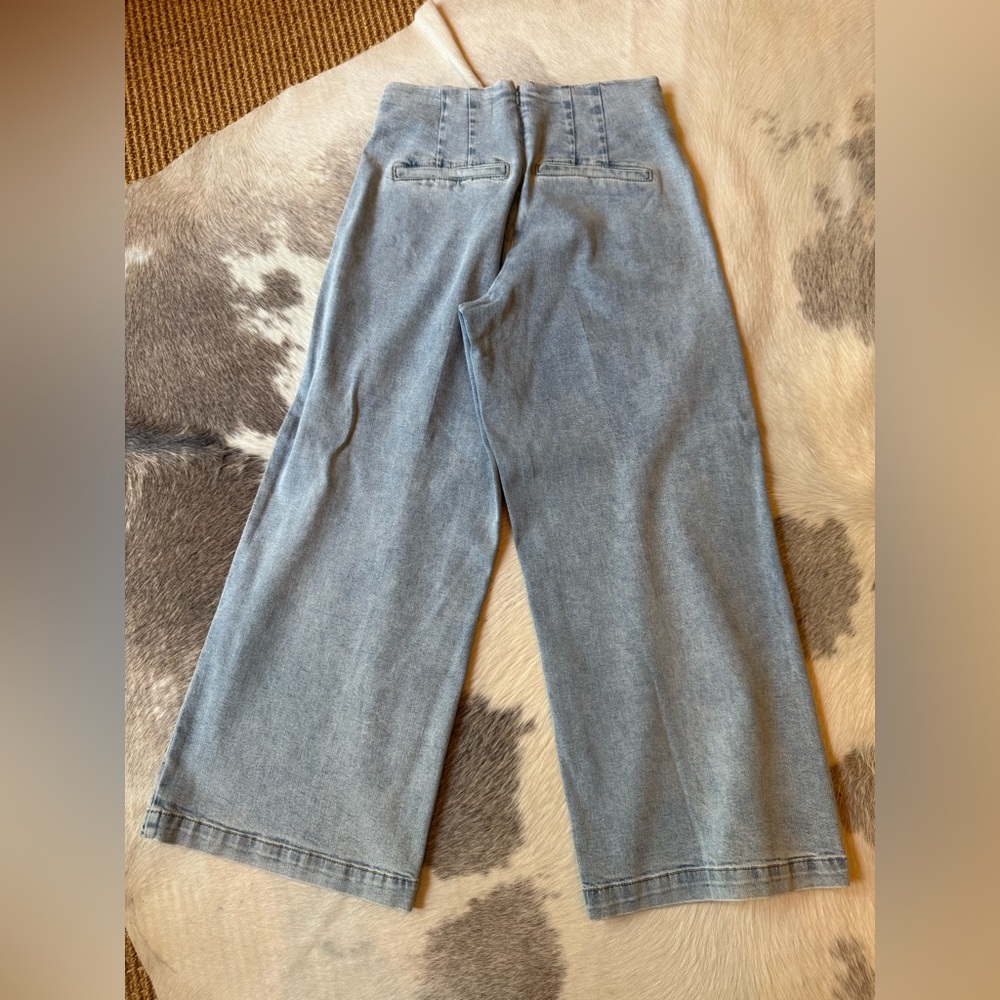 Dear John Light Blue Flare Jeans - Picture 3 of 4